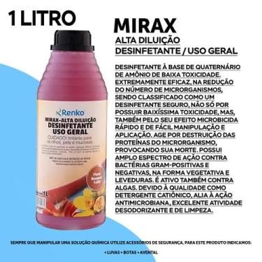 Imagem de Mirax desinf alta diluicao floral bouquet 1l renko, MIRAX DESINF ALTA 
