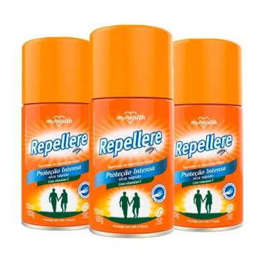 Imagem de Kit Repelente de Insetos Repellere Proteção Intensa Aerossol 150ml 3 U