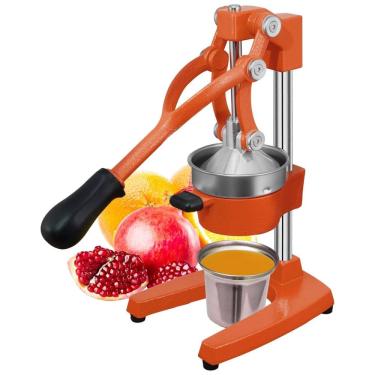 Imagem de Gowintech Espremedor Manual Profissional, Aço Inoxidável, Laranja