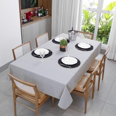 Imagem de Toalha de Mesa Retangular 6 Lugares Texturatta 2,10 x 1,50 - Cozzilar,