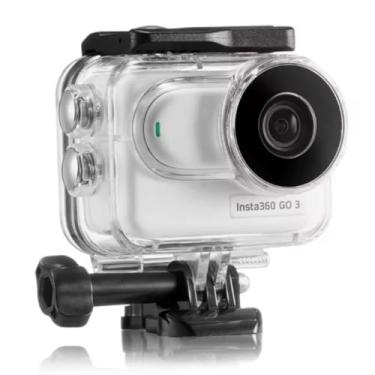 Imagem de Caixa Case Estanque Protetora Gopro Insta360 Go3 Prova Dágua DM ACESSÓRIOS