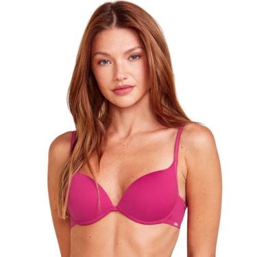 Imagem de Sutia 2384 Hope Push Up Poliamida Suave Com Aro e Bojo Ajustável, Pink