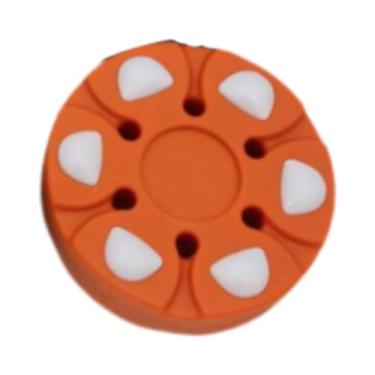 Imagem de Deevoka Roller Hóquei Puck Hóquei Puck Puck Profissional Profissional Presente de Rua Treinamento Bola Bola de Hóquei para Limpa de Interior para Perto, Laranja