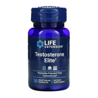 Imagem de Testosterona Elite, 400mg, 30 Cápsulas, Life Extension