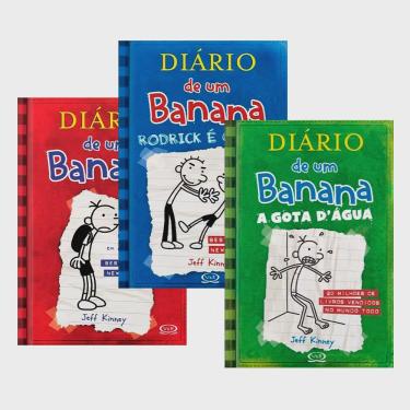 Imagem de Coleção Especial - Diário de um banana 1, 2 e 3 - Jeff Kinney - Vergara e Riba