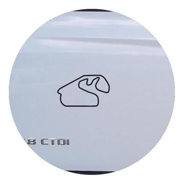 Imagem de Adesivo para carro Interlagos corrida F1 (Preto)