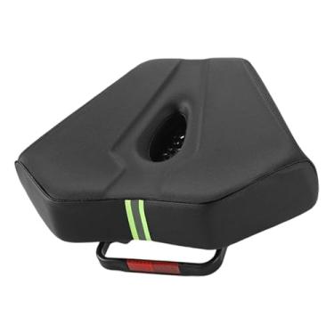 Imagem de Dynwave Sela de bicicleta de bicicleta sem fins de bicicleta para homens Mulheres de choque de absorção de ciclismo Praço de bicicleta largo de bicicleta para, Preto