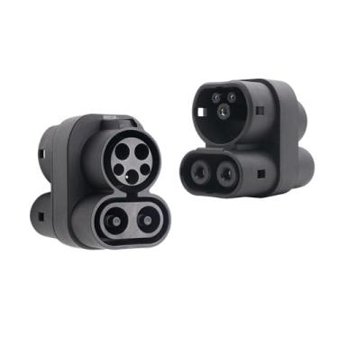 Imagem de Carregador CCS1 250A para CCS2 EV CCS1 para CCS2 Carregador de veículo elétrico Adaptador de carregamento rápido DC EV