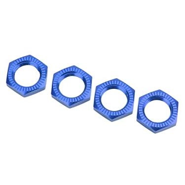Imagem de Forte e Leve Porca de Cubo Hexadecimal de Roda de Liga de Alumínio de 17 Mm, Excelente Design para 1/8 de Carro Modelo RC, Boas Peças de Reposição, Pequeno e Portátil, Fácil de