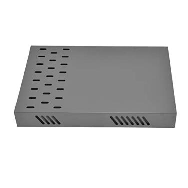 Imagem de Xcello Caixa de café em aço inoxidável, gaveta de grãos de café, caixa de café removível para evitar escorregões para máquinas de café (33 cm - cinza)