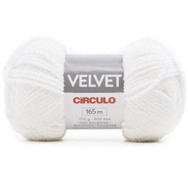 Imagem de Fio Velvet Círculo 100g, 10 BRANCO