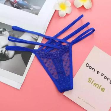 Imagem de Calcinha de Renda, Lady Lingerie ElaShopp, Azul