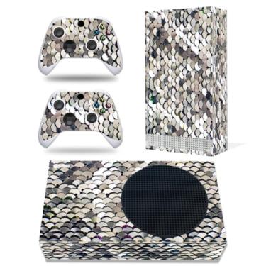 Imagem de Xbox Series S Stickers Full Body Vinyl Skin Decal Protective Cover for Microsoft Xbox Series S Console and Controllers (Series S Silver)