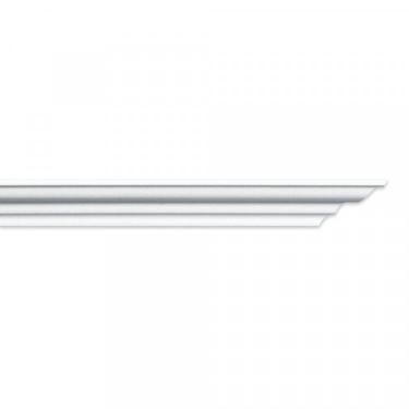 Imagem de Kit Com 3 Barras Roda Teto Perfil De Poliestireno M35 Homestar 6m Branco