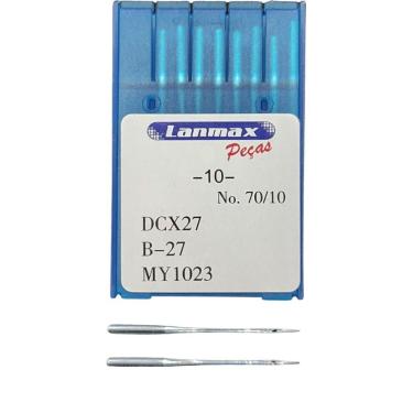 Imagem de Agulha Para Máquina Overloque E Interloque Dcx27 - Pct C- 10 - Numero 10
