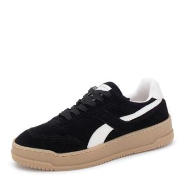 Imagem de Tenis Lia Line Casual Conforto Camurça Holly Feminino-Feminino