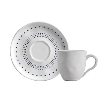 Imagem de Conjunto com 6 Xícaras De Chá Orgânico 170ml com 6 Pires Bio Astral - 