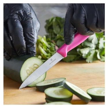 Imagem de Faca Swiss Classic Reta, Rosa, 10 cm, Victorinox