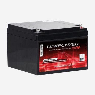 Imagem de Bateria Selada Gel (agm) Vrla -  12v 26ah Nobreak - UNIPOWER