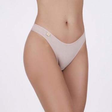 Imagem de Fio Dental Bipartido Areia em Algodão Egípcio - Ahavá Store, G, Areia