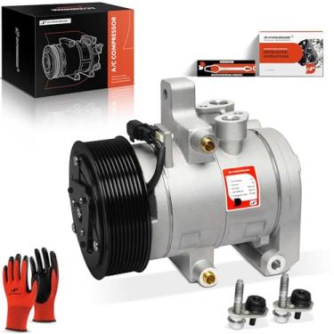 Imagem de A-Premium Compressor de ar condicionado AC com embreagem compatível com Ford Mustang 2010 2011 2012 2013 2014