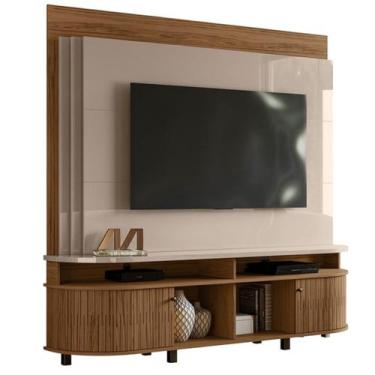 Imagem de Estante Home Tv 65 Pol 2P 183 cm Daytona Fendi Naturale MADETEC, Fendi