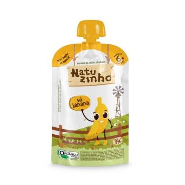 Imagem de Papinha Infantil Fruta Orgânica Só Banana - Natuzinho 99g