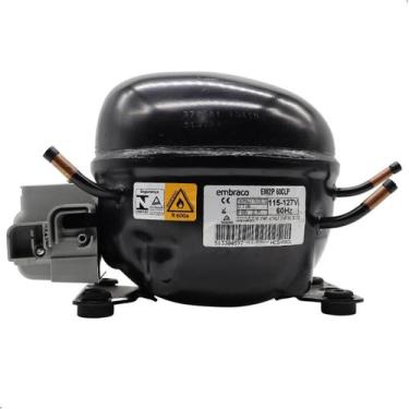 Imagem de Compressor Refrigerador 1/5 Hp Emu 60clp R600 Embraco, 110V