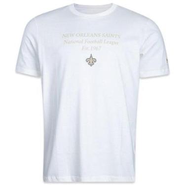 Imagem de Camiseta New Era New Orleans Saints NFL Regular Masculino-Masculino