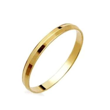 Imagem de Alianças Banhadas ouro 18K de Casamento Áustria + Solitário