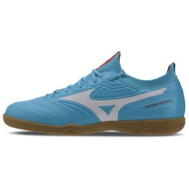 Imagem de Chuteira Futsal Masculina Mizuno Regent IN, Azul, 41