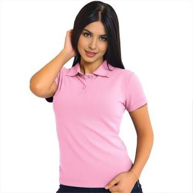 Imagem de Camisa Polo Feminina Camiseta Gola Atacado Uniforme Piquet - Vesttuari
