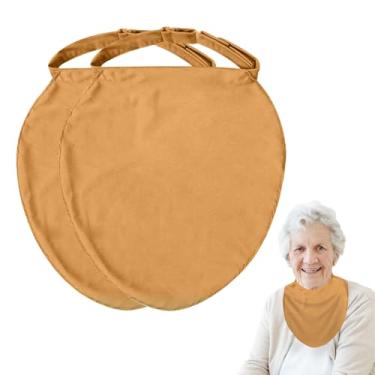 Imagem de Capa para estoma de pescoço de traqueostomia (Claybank Brown, 2 peças)