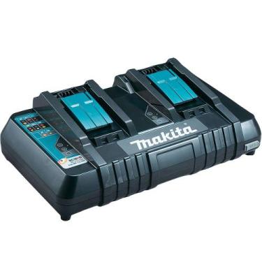 Imagem de Carregador de baterias de lítio duplo 14,4 e 18V - DC18RD - Makita, 11
