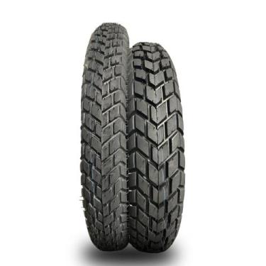 Imagem de Pneus Moto Tornado 250 Traseiro + Dianteiro - Black Tyres