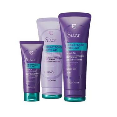 Imagem de Combo Eudora Siàge Hidratação Micelar-Unissex