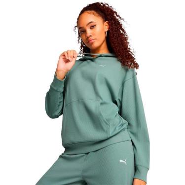 Imagem de Blusão Puma Moletom Ess Elevated Comfort Rib Feminino-Feminino