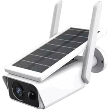 Imagem de Câmera de Segurança Wi-Fi Full HD com Energia Solar ou Bateria – Sem Fios, Visão Noturna, Sensor de Movimento e Áudio Bidirecional