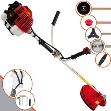 Imagem de Roçadeira Kawashima KW43L À Gasolina 43cc 1,7HP 10.000rpm Podador de G