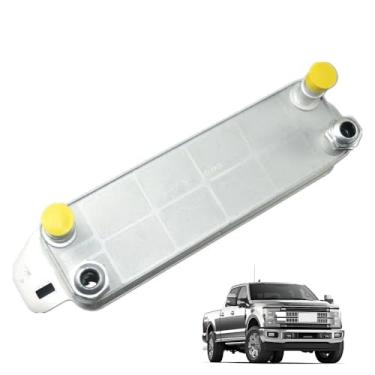 Imagem de S SONLEE HC3Z-7A095-B Resfriador de óleo de resfriamento de substituição para Ford F-250 F-350 Super Duty 6.2L 6.7L 2017-2022, HC3Z7A095B