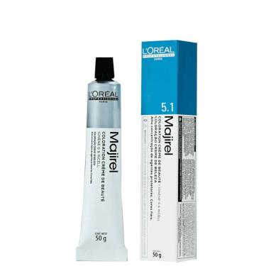 Imagem de L`Oréal Professionnel Majirel Cool-Cover 50g - Todas as Cores - 5,1 - Castanho Claro Acinzentado