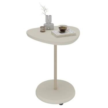 Imagem de Mesa de Apoio para Sala Blumenau Off White - CasaH