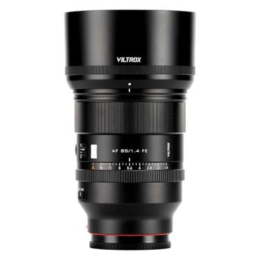 Imagem de VILTROX Lente de quadro completo F1.4 Pro FE de 85 mm, foco automático, lente retrato Prime com motor Hyper VCM compatível com câmeras Sony E-Mount a7c a7RII a7RIII a7RIV a7SIII a9 FX3 A1 A93 ZVE1
