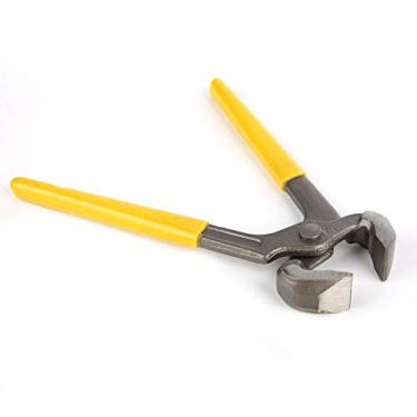 Imagem de Alicate de corte de extremidade extrator de unhas de aço carbono extrator de pregos removedor de fixação, alicate de corte de unhas, ferramenta de marcenaria (18 cm)