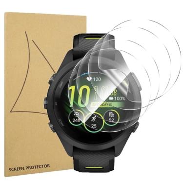 Imagem de Pacote com 6 protetores de tela TPU para Garmin Forerunner 265s (42 mm)