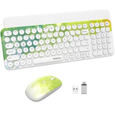 Imagem de Combinação de teclado e mouse sem fio Mobifice Ultra-Thin
