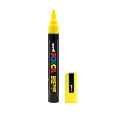 Imagem de Caneta Uni-Ball Posca Medio 2.5 mm Amarelo Sol PC-5M