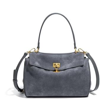 Imagem de Bolsa Feminina com alça larga ajustável, tecido fosco de grande capacidade para mulheres, meninas, viagens, compras, trabalho, uso diário