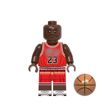 Imagem de Boneco Jogador Basquete Blocos De Montar