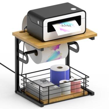 Imagem de Porta-etiquetas Alytree para rolos e etiquetas dobráveis em leque
